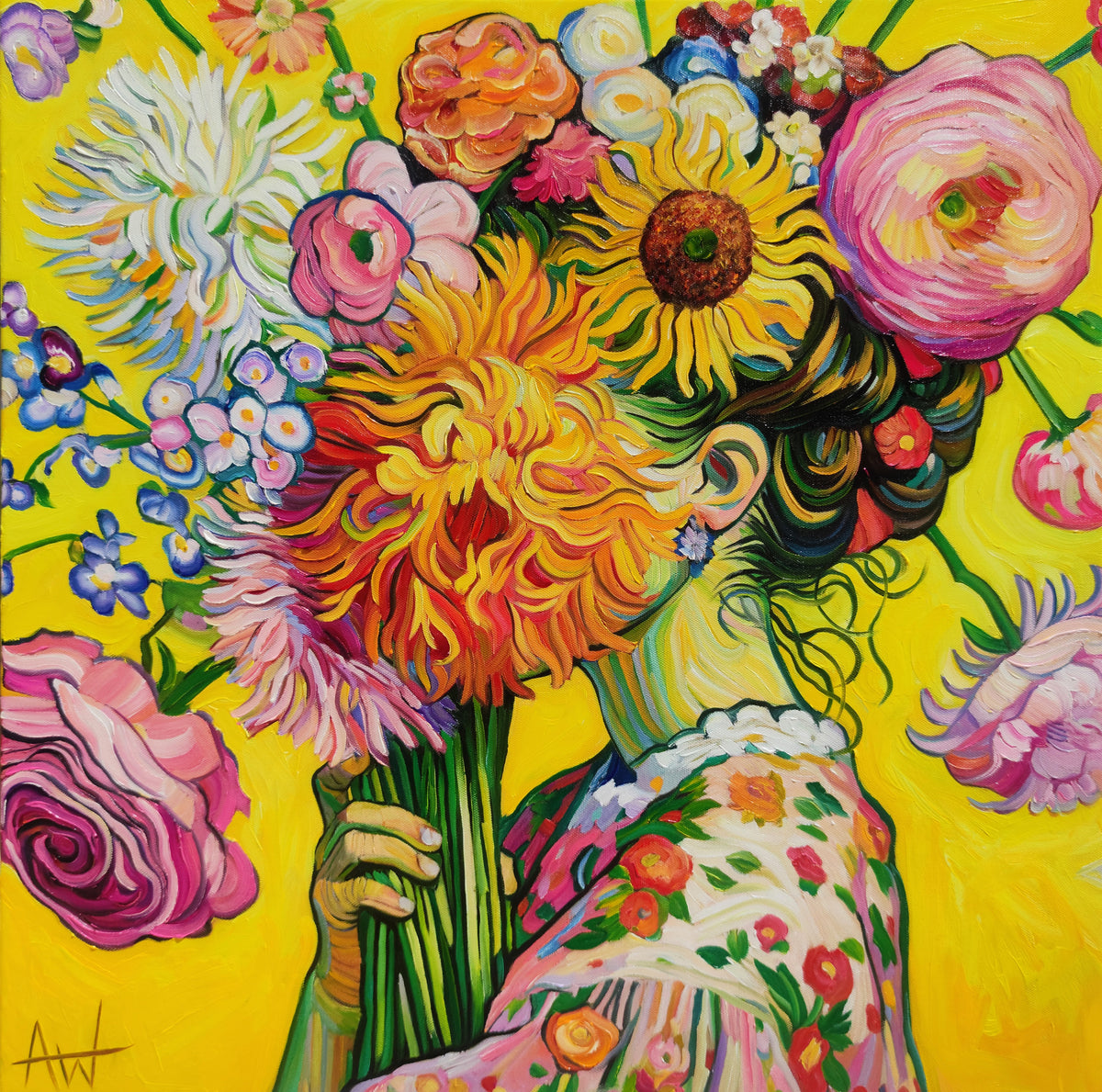 フローラ・インコグニタ – Angie Wright Art
