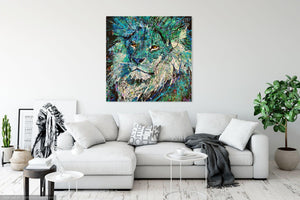 Aslan - Large painting
