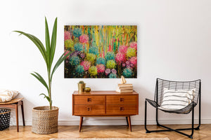 Flower Candy - Large painting