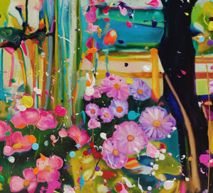 Blossom Grove - 大きな油絵