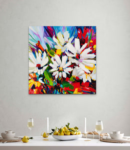 Florabundance - oil painting on canvas