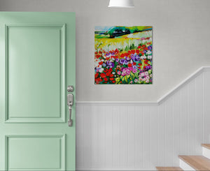 Fields of Joy - Vibrant Wildflower Meadow Landscape