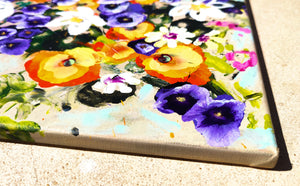 Lilies and Larkspur