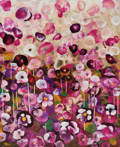 Garden Rhapsody - Diptych abstract Floral