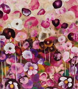Garden Rhapsody - Diptych abstract Floral