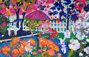 Rosa Limonade - Großes Gemälde