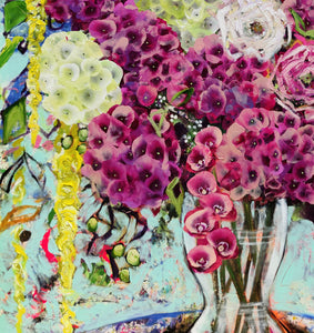Strawberry Sundae – Pink Hydrangea and Orchid Flowers
