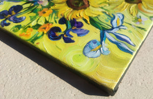 Sonnenstrahl-Bouquet - Gelbes Blumenbild