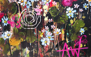 The Wild Rose Patch - Diptych