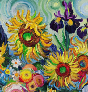 Van Gogh Garden Blooms