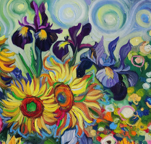 Van Gogh Garden Blooms