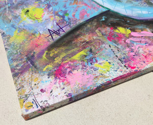 Viva La Flora – Vibrant Contemporary Floral Painting