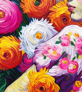 Xochi en fleurs