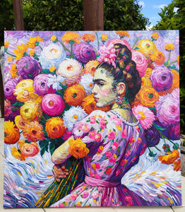 Xochi en fleurs