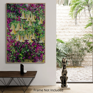 Bellflowers and Bougainvillea