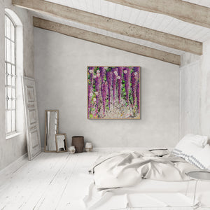 Wilde Glyzinie