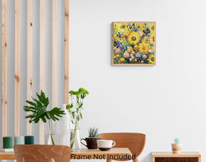 Sunshine Rush - Sonnenblumen-Gemälde