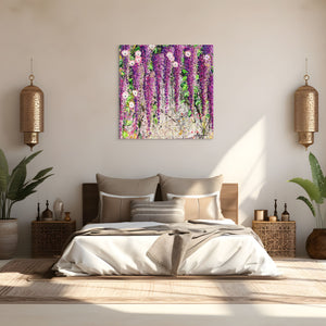 Wilde Glyzinie