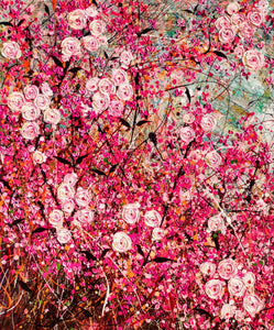 樱桃树上衣-大型绘画-双联画