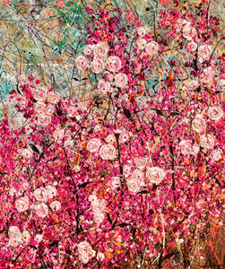 樱桃树上衣-大型绘画-双联画