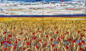 Fields of Gold - Diptych