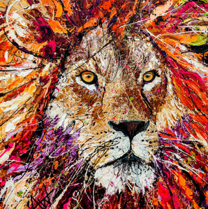 Hunter - Portrait of a lion