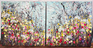 Late Summer Vibe (Diptych)