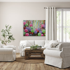 Summer Garden - Large Painting