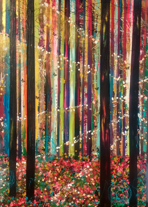 The Forest - Large painting