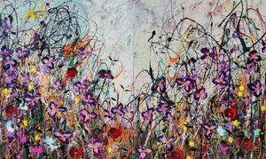 Where The Wild Things Bloom (Diptych)