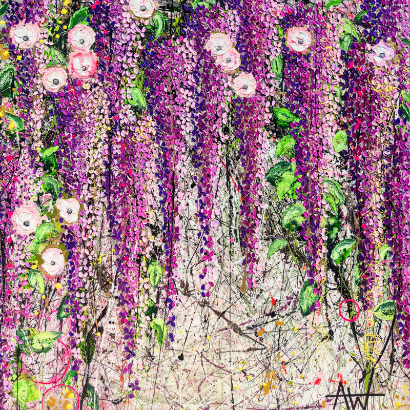 wild wisteria Wild Wisteria – Angie Wright Art