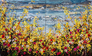 Yellow Summer Symphony - Diptych